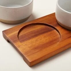 Wood Paddle With 4 Speckled Stoneware Bowls - Hearth & Hand™ With Magnolia -Hearth & Hand With Magnolia Shop GUEST 00f3ff25 0987 4354 92c6 36d7aa772a7e