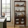 Wood & Glass Baker's Rack - Brown - Hearth & Hand™ With Magnolia -Hearth & Hand With Magnolia Shop GUEST 025844af 5028 46ac 9d3a d46d1f1fac21