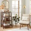 Spindle Back Accent Chair With Cushions Brown/Cream - Hearth & Hand™ With Magnolia -Hearth & Hand With Magnolia Shop GUEST 056c9592 d53c 4be0 a5ea d5304d4aaefb