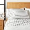 2pk Cotton Percale Tick Stripe Pillowcase Set - Hearth & Hand™ With Magnolia -Hearth & Hand With Magnolia Shop GUEST 15e16b68 816b 4b3c a883 b2a1029640ad