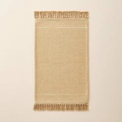 Patterned Border Stripe Area Rug Khaki - Hearth & Hand™ With Magnolia -Hearth & Hand With Magnolia Shop GUEST 1e74ead5 c518 4647 ad06 90bb279f3326