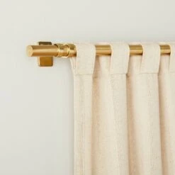 Fleck Stripe Leno Weave Curtain Panel Natural - Hearth & Hand™ With Magnolia -Hearth & Hand With Magnolia Shop GUEST 1f5ec473 c412 41e9 9654 b9d01af55308