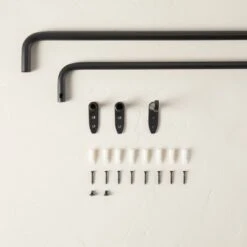 French Return Curtain Rod Matte Black - Hearth & Hand™ With Magnolia 9 French Return Curtain Rod Matte Black - Hearth & Hand™ With Magnolia -Hearth & Hand With Magnolia Shop GUEST 222d72d9 a14d 44cc 9a47 af5b627255f7