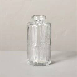 Ribbed Clear Glass Bud Vase - Hearth & Hand™ With Magnolia -Hearth & Hand With Magnolia Shop GUEST 2286386d 3a94 4818 84ed f09772246027
