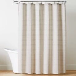 Tonal Stripe Woven Shower Curtain - Hearth & Hand™ With Magnolia -Hearth & Hand With Magnolia Shop GUEST 230427a5 17b0 4f77 853c e09c4606084a