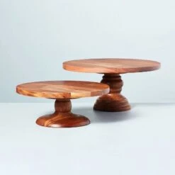 11" Wooden Cake Stand - Hearth & Hand™ With Magnolia -Hearth & Hand With Magnolia Shop GUEST 239e33c4 159a 441c a2c4 38d6fd007af5