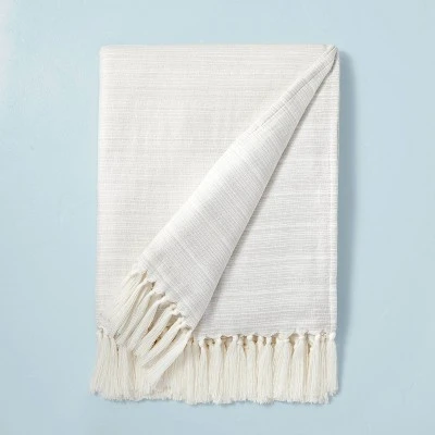 Faded Pin Stripe Gauze-Woven Throw Blanket - Hearth & Hand™ With Magnolia 7 Faded Pin Stripe Gauze-Woven Throw Blanket - Hearth & Hand™ With Magnolia - Image 5