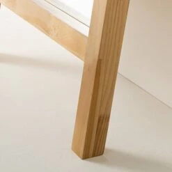 71" Standing Wood Framed Mirror Natural - Hearth & Hand™ With Magnolia -Hearth & Hand With Magnolia Shop GUEST 35db195e 7987 4933 82c1 b2b22975adb3