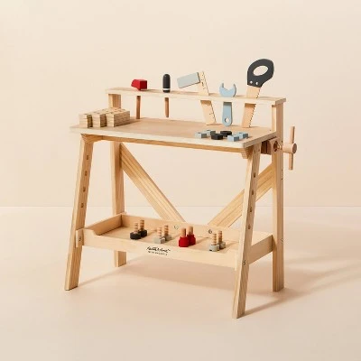 Toy Tool Bench Playset - 32pc - Hearth & Hand™ With Magnolia 4 Toy Tool Bench Playset - 32pc - Hearth & Hand™ With Magnolia - Image 2