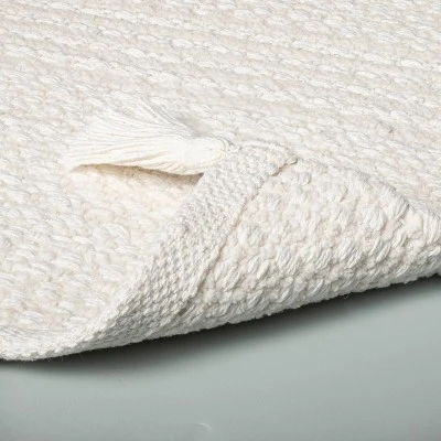 Tonal Bath Rug Sour Cream - Hearth & Hand™ With Magnolia 5 Tonal Bath Rug Sour Cream - Hearth & Hand™ With Magnolia - Image 3