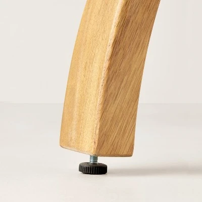 Sawhorse Wood Accent Side Table - Natural - Hearth & Hand™ With Magnolia 6 Sawhorse Wood Accent Side Table - Natural - Hearth & Hand™ With Magnolia - Image 4