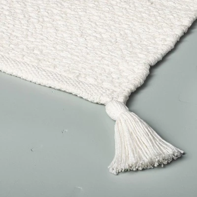 Tonal Bath Rug Sour Cream - Hearth & Hand™ With Magnolia 4 Tonal Bath Rug Sour Cream - Hearth & Hand™ With Magnolia - Image 2