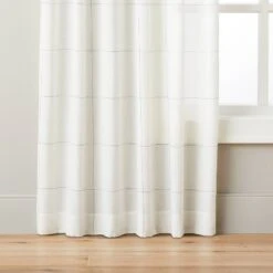 Subtle Grid Lines Curtain Panel - Hearth & Hand™ With Magnolia -Hearth & Hand With Magnolia Shop GUEST 434f8af3 b4f6 485d a2cf 918d102873e5