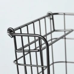 Stacking Wire Storage Basket Matte Black - Hearth & Hand™ With Magnolia -Hearth & Hand With Magnolia Shop GUEST 490b13b4 a77a 4c30 bd86 50ef587e1291