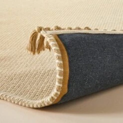 Patterned Border Stripe Area Rug Khaki - Hearth & Hand™ With Magnolia -Hearth & Hand With Magnolia Shop GUEST 498a6bc1 07e8 40f4 a61e fe2e675d2360