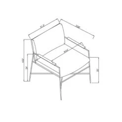 Faux Leather & Metal Accent Chair - Black/Brown - Hearth & Hand™ With Magnolia -Hearth & Hand With Magnolia Shop GUEST 4e635009 68d5 4967 b3d3 447b3cfde562