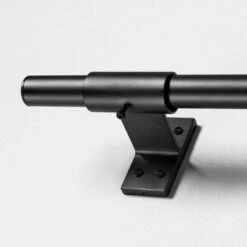 Steel Curtain Rod Matte Black - Hearth & Hand™ With Magnolia -Hearth & Hand With Magnolia Shop GUEST 516d66d5 ea02 445f b620 8fe825eac82e