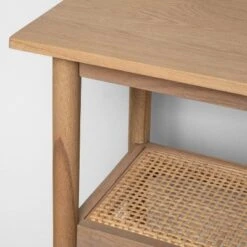 Wood & Cane Console Table - Hearth & Hand™ With Magnolia -Hearth & Hand With Magnolia Shop GUEST 580df79e d800 4e4c b250 13352b3669ec