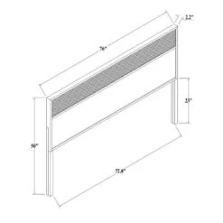 Wood & Cane Transitional Headboard - Hearth & Hand™ With Magnolia -Hearth & Hand With Magnolia Shop GUEST 5d33534e d312 4fba a31c c59b7e6b6265