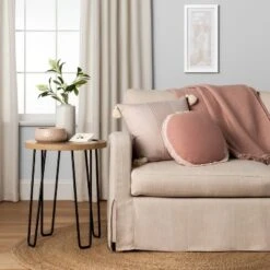 Wood & Wire Accent Table - Natural/Black - Hearth & Hand™ With Magnolia -Hearth & Hand With Magnolia Shop GUEST 607d93dd 3721 4c8c 8055 eb539115b643