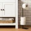 Metal Toilet Paper Holder Stand Matte Black - Hearth & Hand™ With Magnolia -Hearth & Hand With Magnolia Shop GUEST 63ed9f08 3f2d 419e bfe1 7375df055ee2