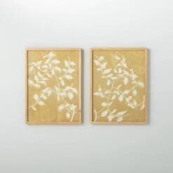 (Set Of 2) 18"x24" Honeysuckle Print Framed Wall Art - Hearth & Hand™ With Magnolia -Hearth & Hand With Magnolia Shop GUEST 6946c438 a696 4416 a7ad 5514a7d80865