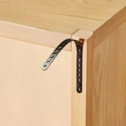 Grooved Wood With Glass 4-Door Sideboard Buffet Cabinet- Natural - Hearth & Hand™ With Magnolia -Hearth & Hand With Magnolia Shop GUEST 6eb6489b 6d0f 4fa6 9362 848bab13e01b