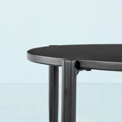 Round Metal Outdoor Coffee Table - Black - Hearth & Hand™ With Magnolia -Hearth & Hand With Magnolia Shop GUEST 776977b7 c817 4f29 89b8 d1226fae29b0