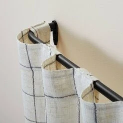 French Return Curtain Rod Matte Black - Hearth & Hand™ With Magnolia