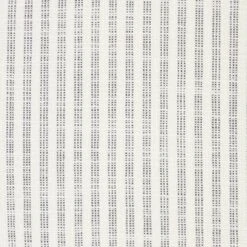 Round Fabric Ottoman With Faux Leather Trim - Cream/Gray Stripes - Hearth & Hand™ With Magnolia -Hearth & Hand With Magnolia Shop GUEST 7b435707 01e9 4f96 898e ee45c8ff385a