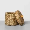 Woven Bath Storage Canister Beige - Hearth & Hand™ With Magnolia -Hearth & Hand With Magnolia Shop GUEST 800ee1ea a18d 4647 b823 2dc00f09846c