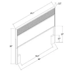 Wood & Cane Transitional Headboard - Hearth & Hand™ With Magnolia -Hearth & Hand With Magnolia Shop GUEST 80627b94 92e4 48a9 a766 37f507ba73be