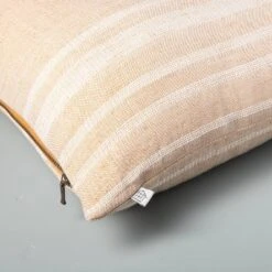 16"x42" Variegated Stripe Lumbar Throw Pillow - Hearth & Hand™ With Magnolia -Hearth & Hand With Magnolia Shop GUEST 8e8095bf 4b69 46a4 806e d84f4a643a74