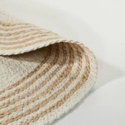 Round 6' Multi Stripe Braided Jute Area Rug Cream/Tan - Hearth & Hand™ With Magnolia 7 Round 6' Multi Stripe Braided Jute Area Rug Cream/Tan - Hearth & Hand™ With Magnolia -Hearth & Hand With Magnolia Shop GUEST 9488b481 51ce 4505 9348 6b48547839cf