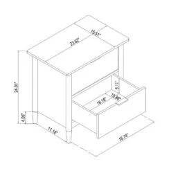 2-Drawer Wood Nightstand - Hearth & Hand™ With Magnolia -Hearth & Hand With Magnolia Shop GUEST 971ccb20 a9d4 45f7 ad1f 49bb4a97cfa2