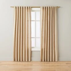 Fleck Stripe Leno Weave Curtain Panel Natural - Hearth & Hand™ With Magnolia -Hearth & Hand With Magnolia Shop GUEST 9976e7d5 9983 49c8 a432 f89edf15ed43