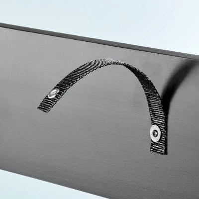 Wood Entryway Bench & Hall Tree - Black - Hearth & Hand™ With Magnolia 6 Wood Entryway Bench & Hall Tree - Black - Hearth & Hand™ With Magnolia - Image 4