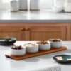 Wood Paddle With 4 Speckled Stoneware Bowls - Hearth & Hand™ With Magnolia -Hearth & Hand With Magnolia Shop GUEST a2615df3 e789 40c9 aa94 1871626ea3c7