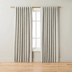 Heathered Slub Room Darkening Curtain Panel - Hearth & Hand™ With Magnolia -Hearth & Hand With Magnolia Shop GUEST a4a62756 feb2 4b16 a9a0 7820a44f7261