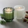 2pk Fluted Glass Candle Gift Set - Cypress & Pine/Mulled Spice 4.6oz - Hearth & Hand™ With Magnolia -Hearth & Hand With Magnolia Shop GUEST a78d43bc a129 4179 862d 5e695b315238