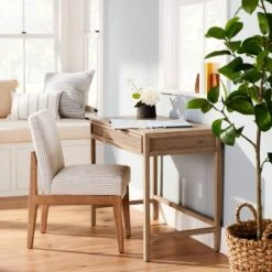 Wood & Cane Transitional Writing Desk - Hearth & Hand™ With Magnolia