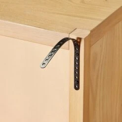 Grooved Wood With Glass 2-Door Cabinet - Natural - Hearth & Hand™ With Magnolia -Hearth & Hand With Magnolia Shop GUEST ad828782 66cb 4ad3 92bb c319b1b88f26