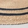 Round 5' Double Stripe Braided Jute Area Rug Charcoal/Tan - Hearth & Hand™ With Magnolia -Hearth & Hand With Magnolia Shop GUEST aec93249 e4da 4d8c 844c ee40d0192a0a