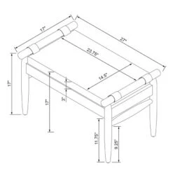 Upholstered Natural Wood Ottoman - Hearth & Hand™ With Magnolia -Hearth & Hand With Magnolia Shop GUEST afcfd56b 81e5 4152 9ced a68615650b1e