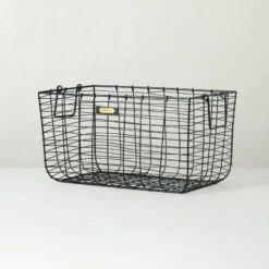Wire Storage Basket Black - Hearth & Hand With Magnolia 13 Wire Storage Basket Black - Hearth & Hand With Magnolia -Hearth & Hand With Magnolia Shop GUEST b22a1734 78e8 485f ac33 f45b9366683c