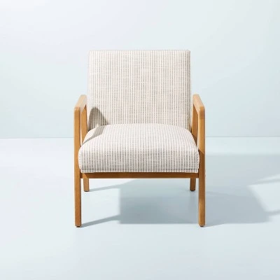 Upholstered Wood Framed Accent Arm Chair - Hearth & Hand™ With Magnolia 5 Upholstered Wood Framed Accent Arm Chair - Hearth & Hand™ With Magnolia - Image 3