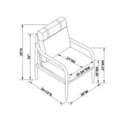Boucle Upholstered Wood Accent Arm Chair - Hearth & Hand™ With Magnolia -Hearth & Hand With Magnolia Shop GUEST b7065fb7 c0b2 456b aa76 d46c47bf0d3c