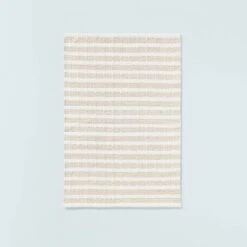 Break Stripe Handmade Area Rug Taupe/Cream - Hearth & Hand™ With Magnolia -Hearth & Hand With Magnolia Shop GUEST b739c9e7 8275 4935 9349 d0abbfdabd21