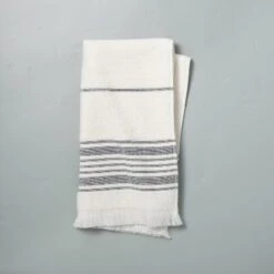 Multistripe Bath Towels Cream/Gray - Hearth & Hand™ With Magnolia -Hearth & Hand With Magnolia Shop GUEST ba4e5222 dc1b 4345 bf85 1d089c37f51b