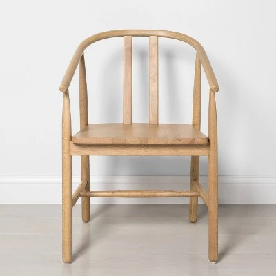 Sculpted Wood Dining Chair - Hearth & Hand™ With Magnolia 4 Sculpted Wood Dining Chair - Hearth & Hand™ With Magnolia - Image 2